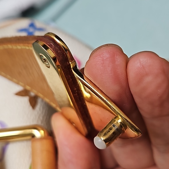 Auth Louis Vuitton Speedy 30 Multicolor White Bag - Picture 15 of 15